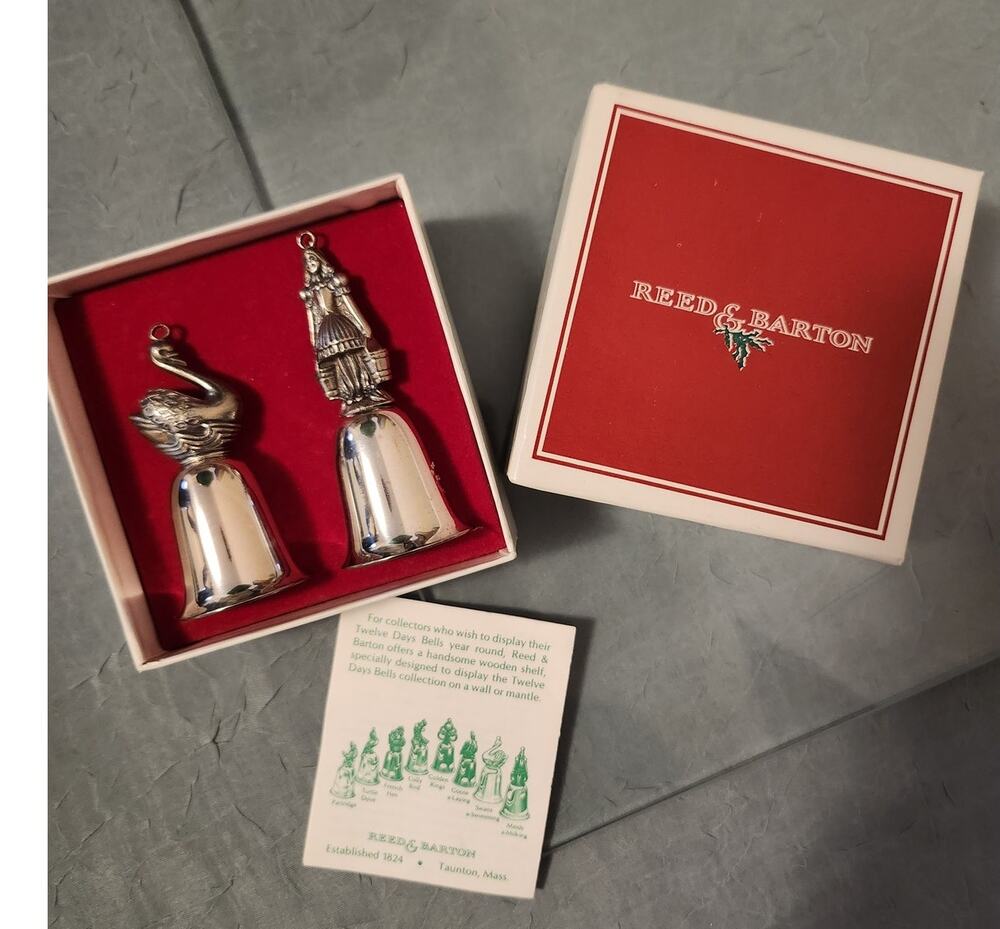 Reed & Barton, 12 Days of Christmas Bells, 1980